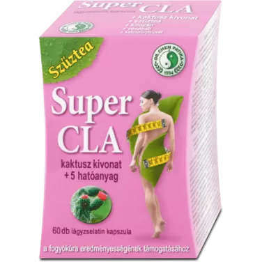 Szűztea super cla kapszula 60 db