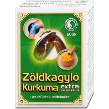 Zöldkagyló kurkuma forte kapszula 60 db