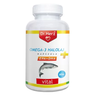 Omega-3 halolaj 1000 mg 60 db