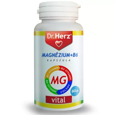 Szerves magnézium+b6+d3 60 db