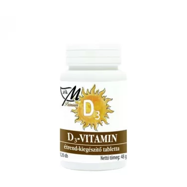 Prémium d3-vitamin tabletta 120 db