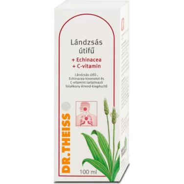 Lándzsás útifű+echinacea+c-vit folyékony-étrendkiegészítő 100 ml