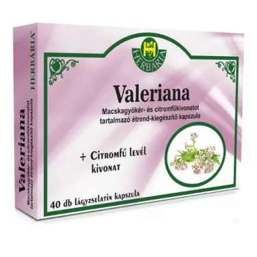 Valeriana kapszula 40 db