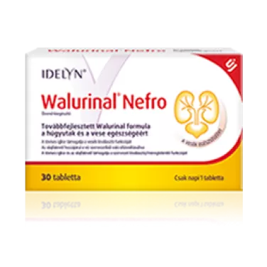 Walurinal nefro tabletta a húgyutak egészségéért 30 db