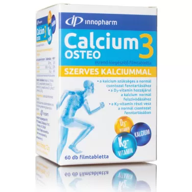 Calcium3 osteo étrend-kiegészítő filmtabletta 60 db