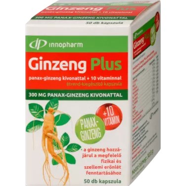 Ginzeng plus panax-ginzeng kivonattal +10 vitaminn 50 db