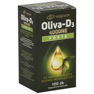 oliva-d3 4000ne forte lágyzselatin kapszula 100 db
