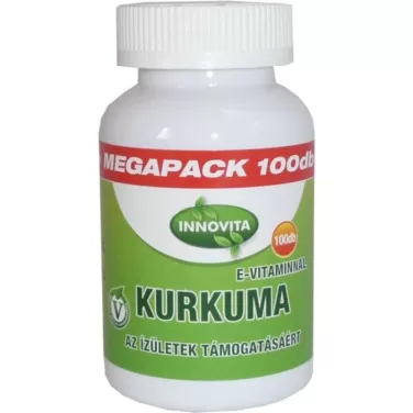 Kurkuma 500e-vitaminnal 100 db