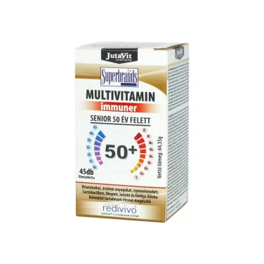 Multivitamin senior 50+ tabletta 45 db