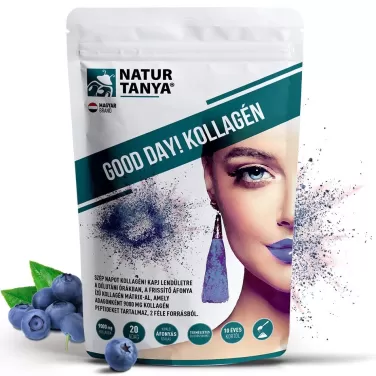 Natur tanya good day áfonya ízű kollagén 237g