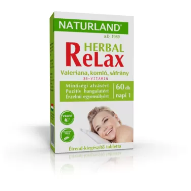herbal relax étrend-kiegészítő tabletta 60 db