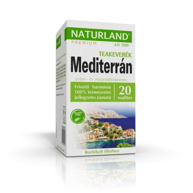 mediterrán gyógy- és fűszernövény teakeverék 20x1,5g 30 g