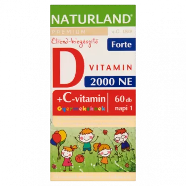 Prémium d3-vitamin forte rágótabletta gyermekekne 60 db