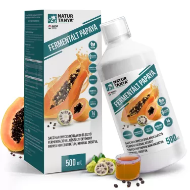 specchiasol fermentált papaya koncentrátum gyomorbetegségek, bélpanaszok esetén 500 ml