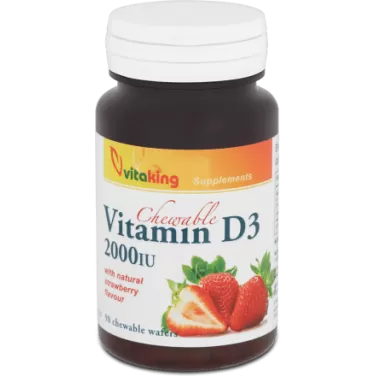 D3 vitamin 2000ne epres rágótabletta 90 db
